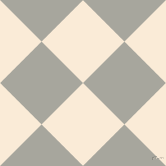 45/135 degree angle diagonal checkered chequered squares checker pattern checkers background, 189 pixel squares size, , Antique White and Foggy Grey checkers chequered checkered squares seamless tileable
