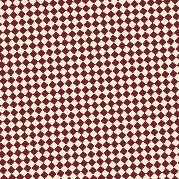 50/140 degree angle diagonal checkered chequered squares checker pattern checkers background, 20 pixel square size, , Antique White and Monarch checkers chequered checkered squares seamless tileable