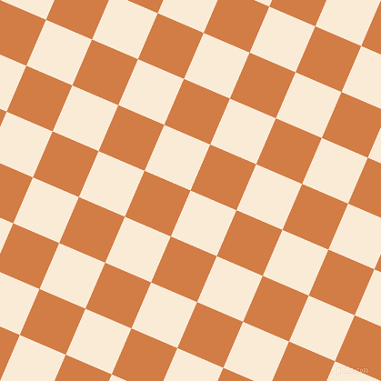 67/157 degree angle diagonal checkered chequered squares checker pattern checkers background, 55 pixel square size, , Antique White and Raw Sienna checkers chequered checkered squares seamless tileable