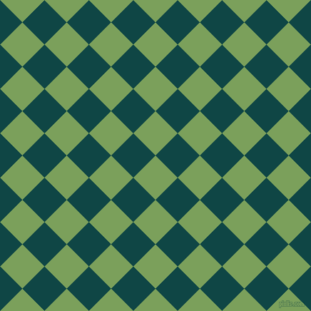 45/135 degree angle diagonal checkered chequered squares checker pattern checkers background, 44 pixel squares size, , Asparagus and Cyprus checkers chequered checkered squares seamless tileable