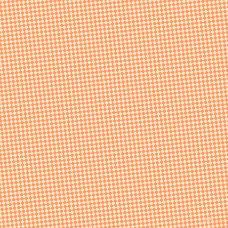 51/141 degree angle diagonal checkered chequered squares checker pattern checkers background, 6 pixel square size, , Atomic Tangerine and Pipi checkers chequered checkered squares seamless tileable