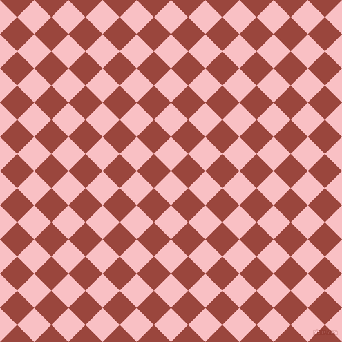 45/135 degree angle diagonal checkered chequered squares checker pattern checkers background, 35 pixel square size, , Azalea and Cognac checkers chequered checkered squares seamless tileable