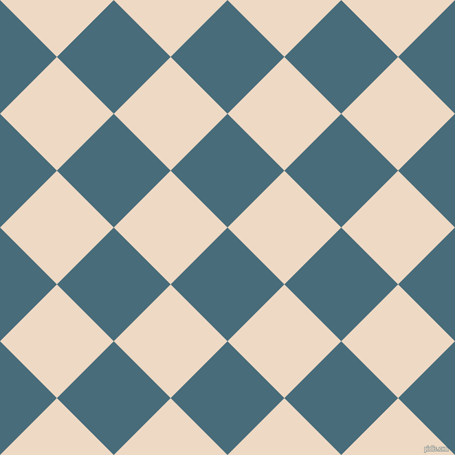 45/135 degree angle diagonal checkered chequered squares checker pattern checkers background, 117 pixel square size, , Bismark and Almond checkers chequered checkered squares seamless tileable