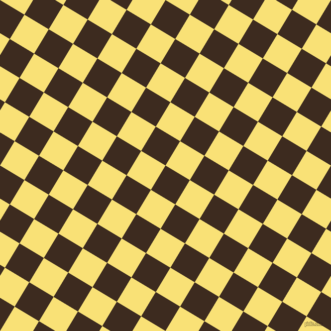 59/149 degree angle diagonal checkered chequered squares checker pattern checkers background, 57 pixel square size, , Bistre and Sweet Corn checkers chequered checkered squares seamless tileable