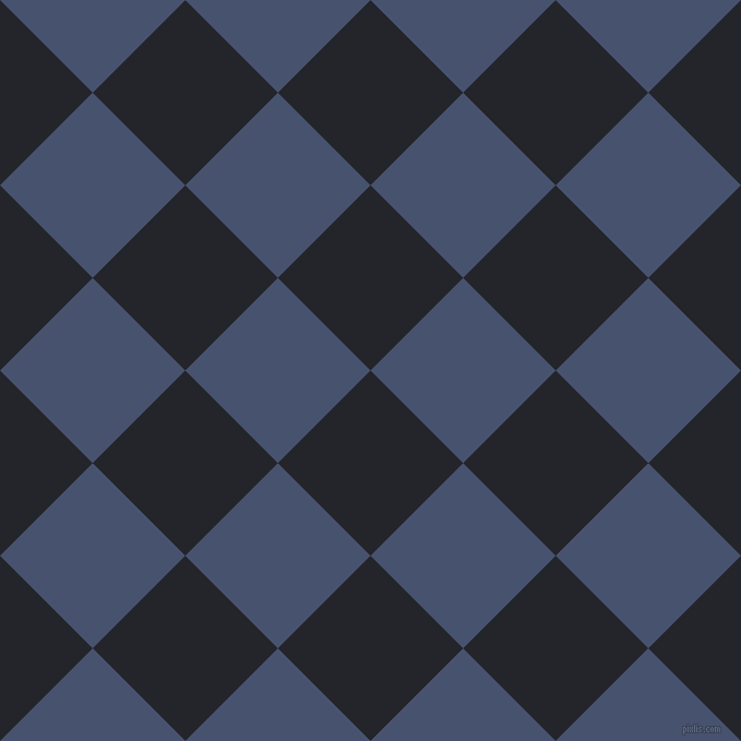 45/135 degree angle diagonal checkered chequered squares checker pattern checkers background, 120 pixel squares size, , Black Russian and East Bay checkers chequered checkered squares seamless tileable