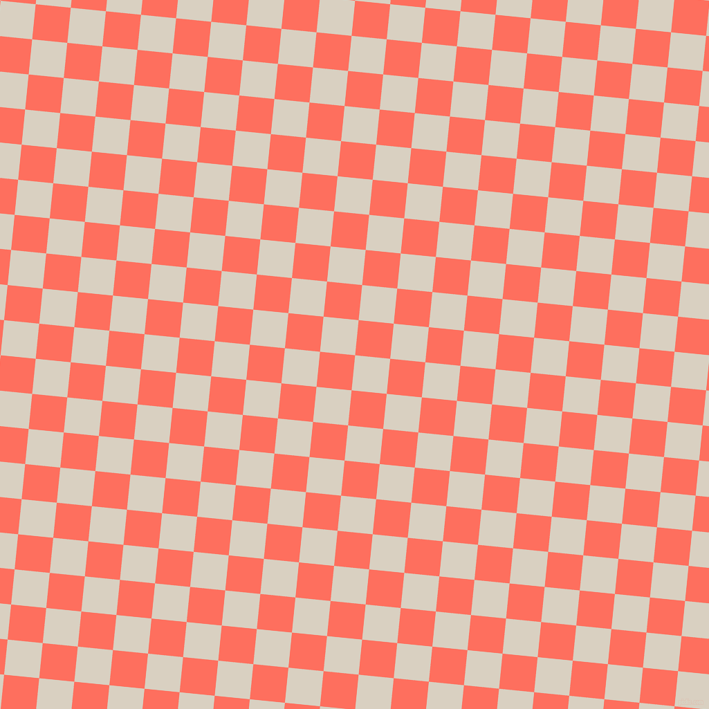 84/174 degree angle diagonal checkered chequered squares checker pattern checkers background, 51 pixel squares size, , Blanc and Bittersweet checkers chequered checkered squares seamless tileable