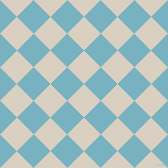 45/135 degree angle diagonal checkered chequered squares checker pattern checkers background, 79 pixel square size, , Blanc and Glacier checkers chequered checkered squares seamless tileable