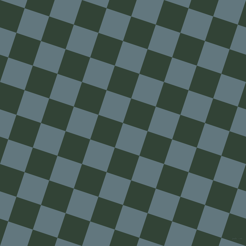 72/162 degree angle diagonal checkered chequered squares checker pattern checkers background, 90 pixel squares size, , Blue Bayoux and Timber Green checkers chequered checkered squares seamless tileable