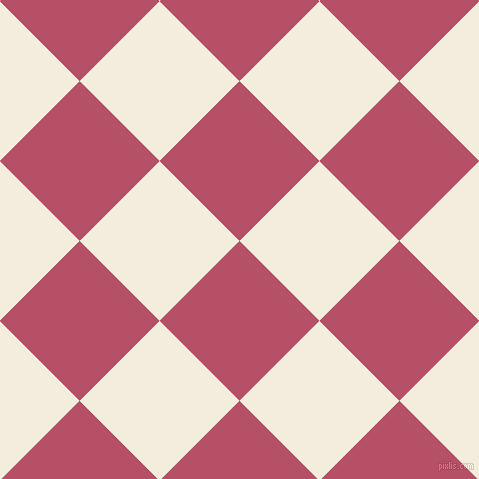 45/135 degree angle diagonal checkered chequered squares checker pattern checkers background, 113 pixel squares size, Blush and Quarter Pearl Lusta checkers chequered checkered squares seamless tileable