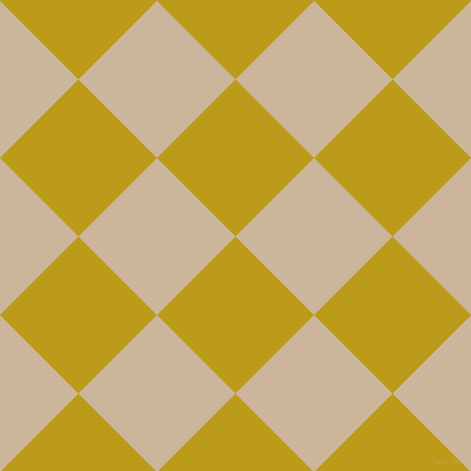 45/135 degree angle diagonal checkered chequered squares checker pattern checkers background, 158 pixel squares size, , Buddha Gold and Vanilla checkers chequered checkered squares seamless tileable