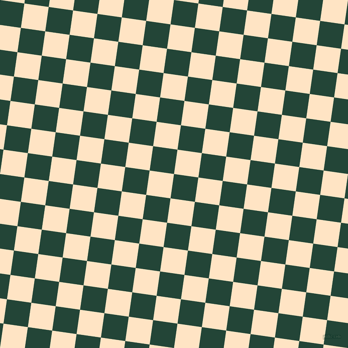 82/172 degree angle diagonal checkered chequered squares checker pattern checkers background, 49 pixel squares size, , Burnham and Bisque checkers chequered checkered squares seamless tileable