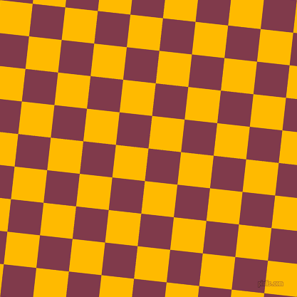 84/174 degree angle diagonal checkered chequered squares checker pattern checkers background, 46 pixel squares size, , Camelot and Selective Yellow checkers chequered checkered squares seamless tileable