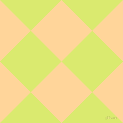 45/135 degree angle diagonal checkered chequered squares checker pattern checkers background, 142 pixel squares size, , Caramel and Mindaro checkers chequered checkered squares seamless tileable