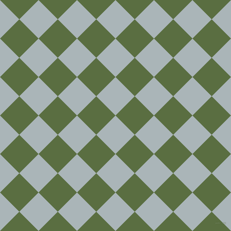 45/135 degree angle diagonal checkered chequered squares checker pattern checkers background, 92 pixel squares size, , Casper and Chalet Green checkers chequered checkered squares seamless tileable
