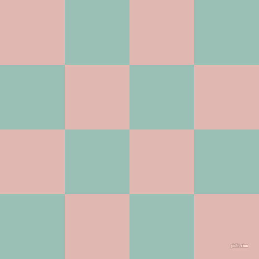 checkered chequered squares checkers background checker pattern, 132 pixel square size, , Cavern Pink and Shadow Green checkers chequered checkered squares seamless tileable