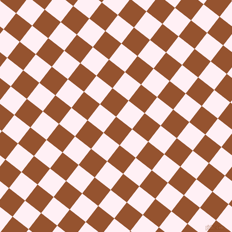52/142 degree angle diagonal checkered chequered squares checker pattern checkers background, 40 pixel square size, , Chelsea Gem and Lavender Blush checkers chequered checkered squares seamless tileable