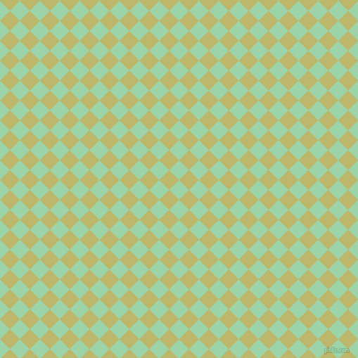 45/135 degree angle diagonal checkered chequered squares checker pattern checkers background, 20 pixel square size, , Chinook and Dark Khaki checkers chequered checkered squares seamless tileable