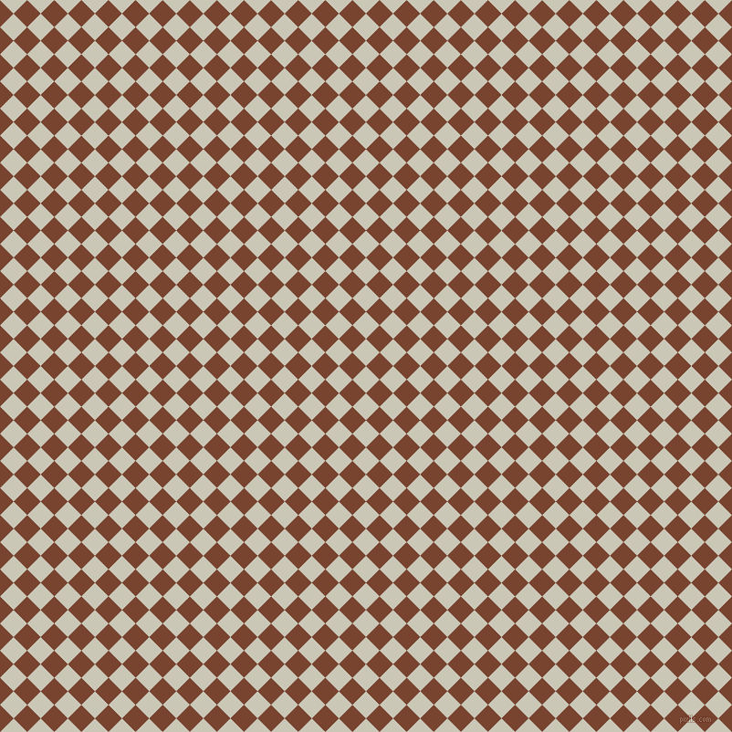 45/135 degree angle diagonal checkered chequered squares checker pattern checkers background, 21 pixel square size, , Chrome White and Cumin checkers chequered checkered squares seamless tileable
