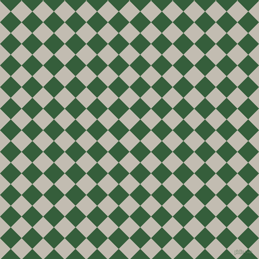 45/135 degree angle diagonal checkered chequered squares checker pattern checkers background, 31 pixel square size, , Cloud and Hunter Green checkers chequered checkered squares seamless tileable