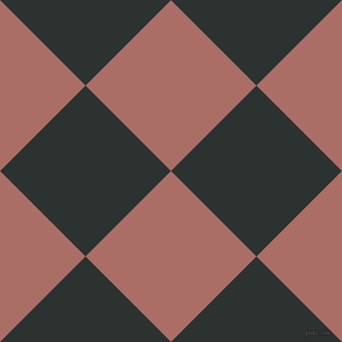 45/135 degree angle diagonal checkered chequered squares checker pattern checkers background, 171 pixel square size, , Coral Tree and Woodsmoke checkers chequered checkered squares seamless tileable