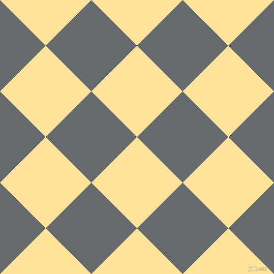 45/135 degree angle diagonal checkered chequered squares checker pattern checkers background, 127 pixel squares size, , Cream Brulee and Mid Grey checkers chequered checkered squares seamless tileable