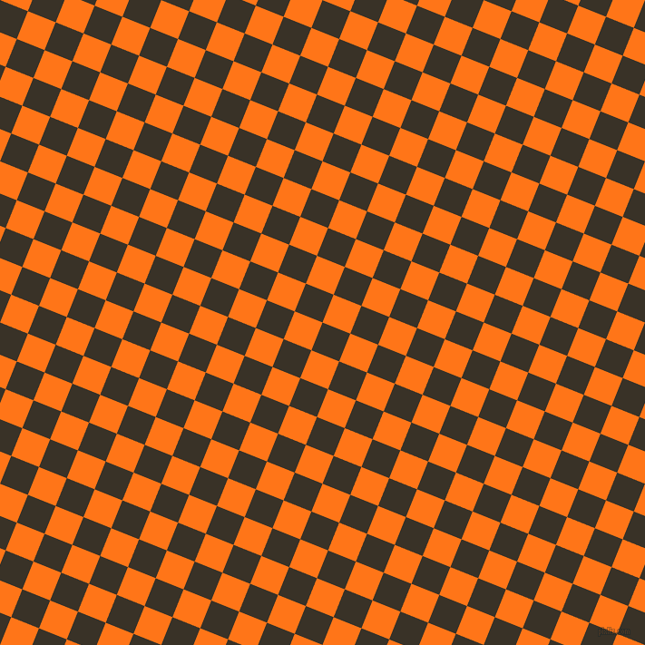 68/158 degree angle diagonal checkered chequered squares checker pattern checkers background, 33 pixel square size, , Creole and Pumpkin checkers chequered checkered squares seamless tileable