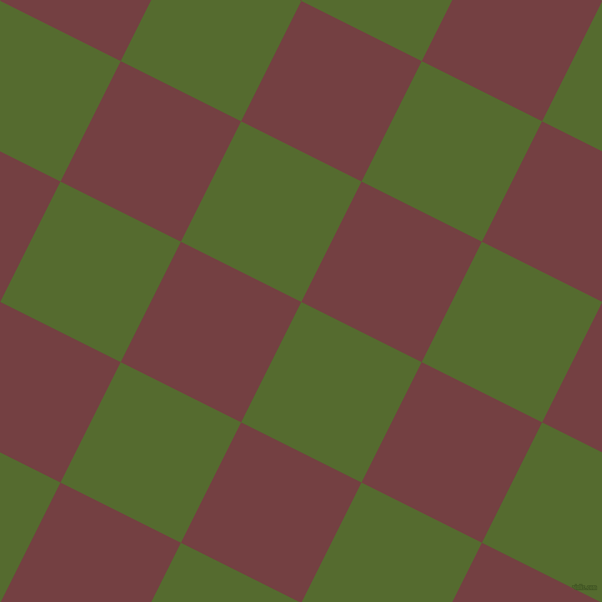 63/153 degree angle diagonal checkered chequered squares checker pattern checkers background, 193 pixel squares size, , Dark Olive Green and Tosca checkers chequered checkered squares seamless tileable