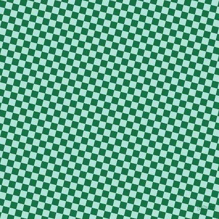 76/166 degree angle diagonal checkered chequered squares checker pattern checkers background, 13 pixel square size, , Dark Spring Green and Ice Cold checkers chequered checkered squares seamless tileable