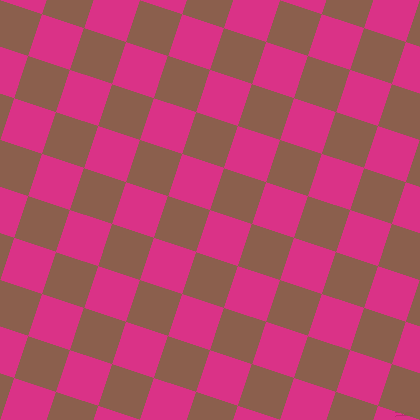 72/162 degree angle diagonal checkered chequered squares checker pattern checkers background, 88 pixel squares size, , Deep Cerise and Spicy Mix checkers chequered checkered squares seamless tileable
