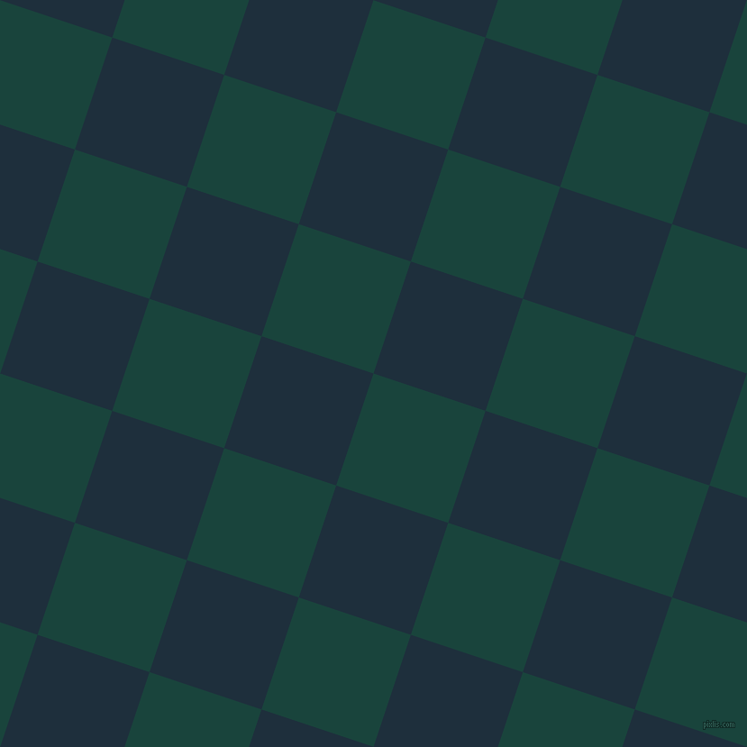 72/162 degree angle diagonal checkered chequered squares checker pattern checkers background, 131 pixel square size, , Deep Teal and Tangaroa checkers chequered checkered squares seamless tileable