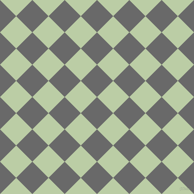 45/135 degree angle diagonal checkered chequered squares checker pattern checkers background, 74 pixel square size, , Dim Gray and Pixie Green checkers chequered checkered squares seamless tileable
