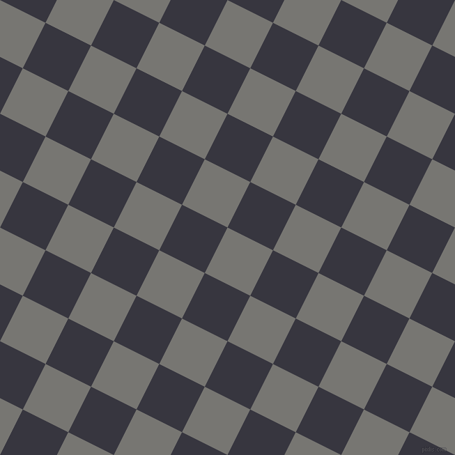 63/153 degree angle diagonal checkered chequered squares checker pattern checkers background, 73 pixel squares size, , Dove Grey and Revolver checkers chequered checkered squares seamless tileable