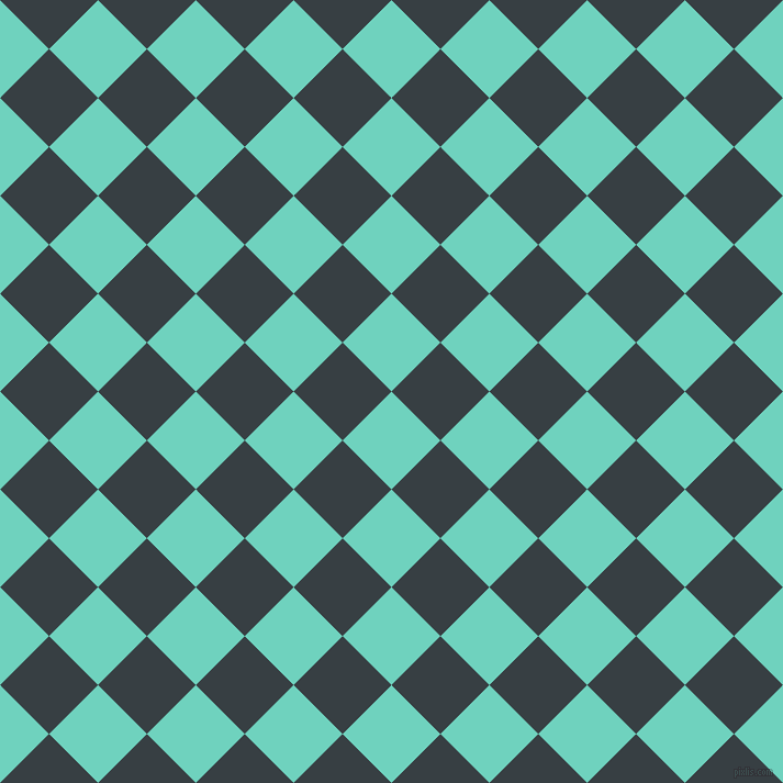 45/135 degree angle diagonal checkered chequered squares checker pattern checkers background, 63 pixel square size, , Downy and Mirage checkers chequered checkered squares seamless tileable