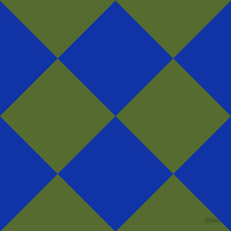 45/135 degree angle diagonal checkered chequered squares checker pattern checkers background, 168 pixel square size, , Egyptian Blue and Dark Olive Green checkers chequered checkered squares seamless tileable