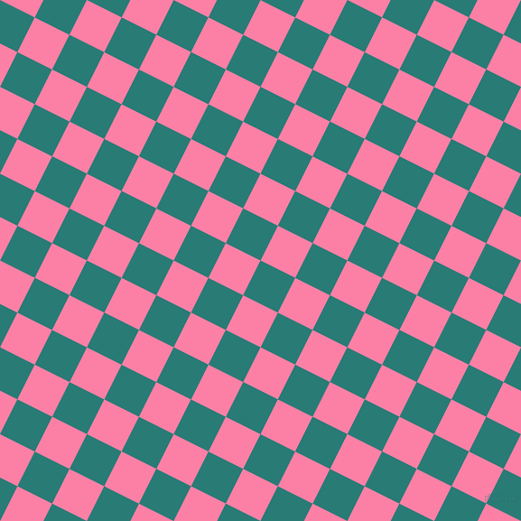 63/153 degree angle diagonal checkered chequered squares checker pattern checkers background, 43 pixel square size, , Elm and Tickle Me Pink checkers chequered checkered squares seamless tileable