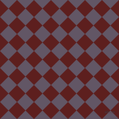 45/135 degree angle diagonal checkered chequered squares checker pattern checkers background, 42 pixel squares size, , Fedora and Red Oxide checkers chequered checkered squares seamless tileable