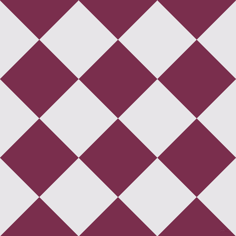 45/135 degree angle diagonal checkered chequered squares checker pattern checkers background, 195 pixel squares size, , Flirt and White Lilac checkers chequered checkered squares seamless tileable
