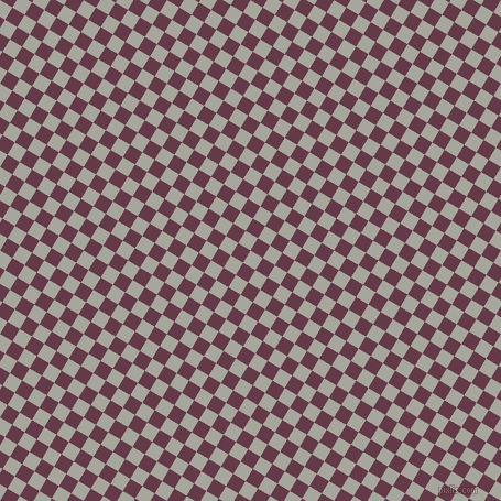 59/149 degree angle diagonal checkered chequered squares checker pattern checkers background, 13 pixel squares size, , Foggy Grey and Tawny Port checkers chequered checkered squares seamless tileable