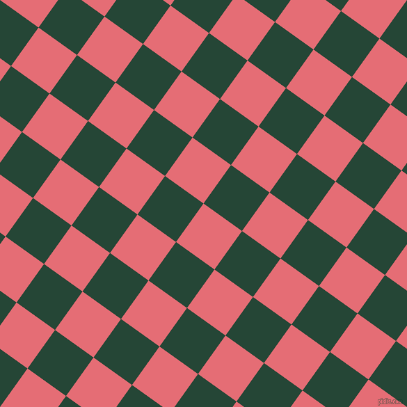 54/144 degree angle diagonal checkered chequered squares checker pattern checkers background, 68 pixel square size, , Froly and Bottle Green checkers chequered checkered squares seamless tileable