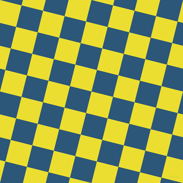 76/166 degree angle diagonal checkered chequered squares checker pattern checkers background, 77 pixel squares size, , Golden Fizz and Venice Blue checkers chequered checkered squares seamless tileable