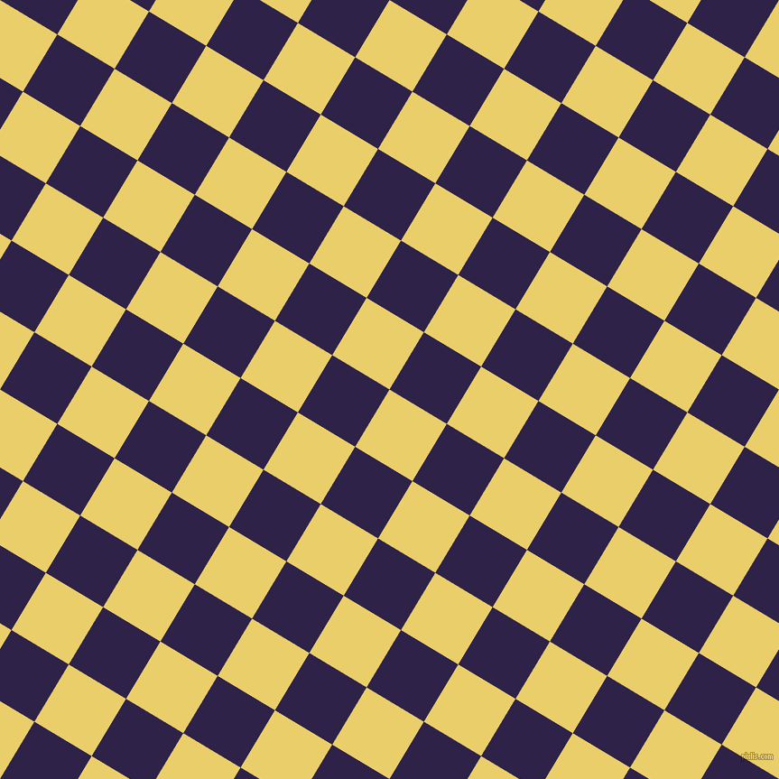 59/149 degree angle diagonal checkered chequered squares checker pattern checkers background, 74 pixel squares size, Golden Sand and Violent Violet checkers chequered checkered squares seamless tileable