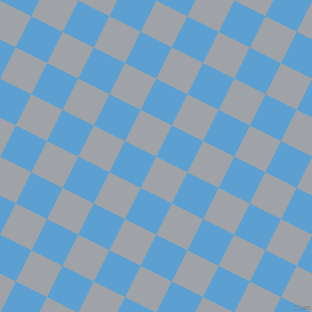 63/153 degree angle diagonal checkered chequered squares checker pattern checkers background, 71 pixel squares size, Grey Chateau and Picton Blue checkers chequered checkered squares seamless tileable