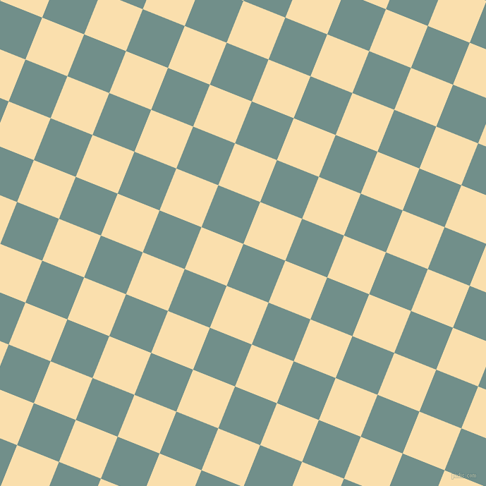 68/158 degree angle diagonal checkered chequered squares checker pattern checkers background, 64 pixel squares size, , Gumbo and Peach-Yellow checkers chequered checkered squares seamless tileable