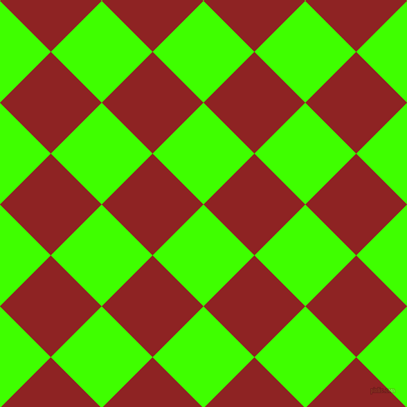 45/135 degree angle diagonal checkered chequered squares checker pattern checkers background, 104 pixel squares size, Harlequin and Mandarian Orange checkers chequered checkered squares seamless tileable
