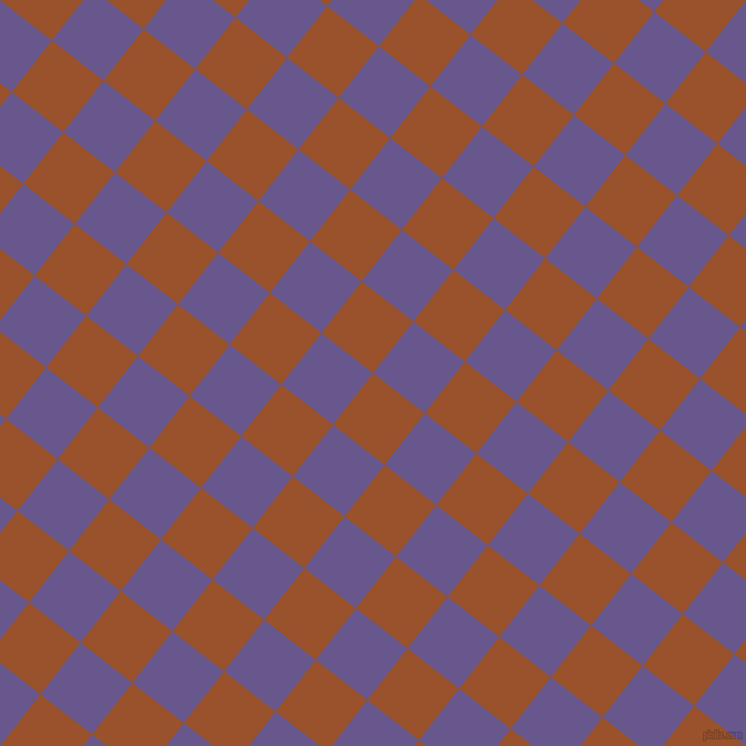 52/142 degree angle diagonal checkered chequered squares checker pattern checkers background, 59 pixel squares size, , Hawaiian Tan and Butterfly Bush checkers chequered checkered squares seamless tileable
