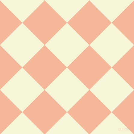 45/135 degree angle diagonal checkered chequered squares checker pattern checkers background, 105 pixel square size, , Hint Of Yellow and Mandys Pink checkers chequered checkered squares seamless tileable