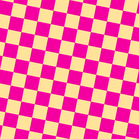 79/169 degree angle diagonal checkered chequered squares checker pattern checkers background, 45 pixel square size, , Hollywood Cerise and Cream Brulee checkers chequered checkered squares seamless tileable