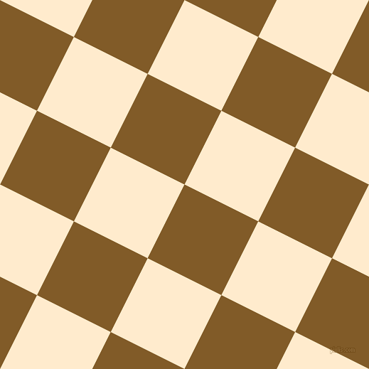 63/153 degree angle diagonal checkered chequered squares checker pattern checkers background, 116 pixel squares size, , Hot Curry and Blanched Almond checkers chequered checkered squares seamless tileable
