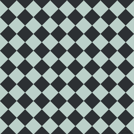 45/135 degree angle diagonal checkered chequered squares checker pattern checkers background, 39 pixel square size, , Jet Stream and Cod Grey checkers chequered checkered squares seamless tileable
