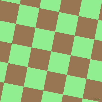 79/169 degree angle diagonal checkered chequered squares checker pattern checkers background, 84 pixel square size, , Light Green and Pale Brown checkers chequered checkered squares seamless tileable